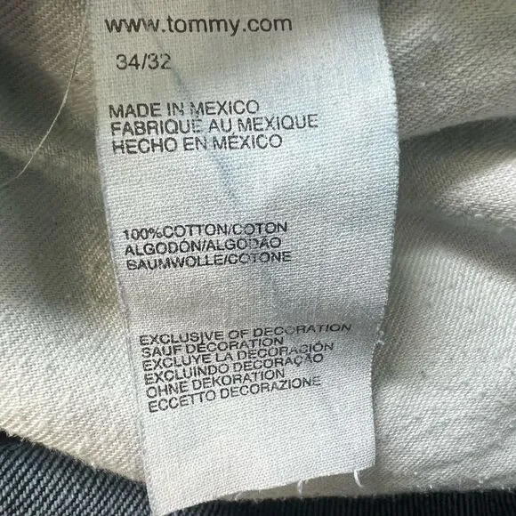 Tommy Hilfiger Dark Blue Denim Jeans W34 L32(30) - Picture 5 of 13